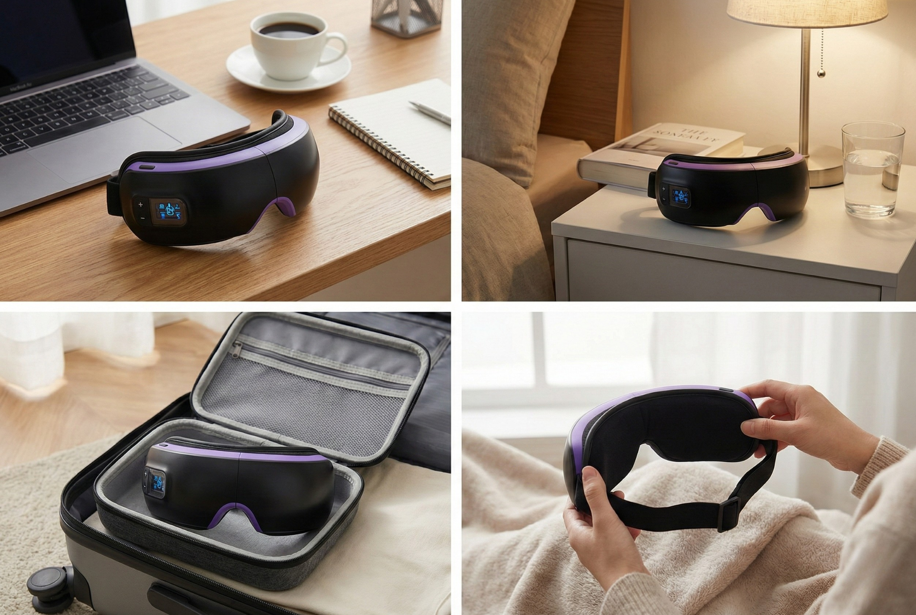 Funkcje masażera okolic oczu